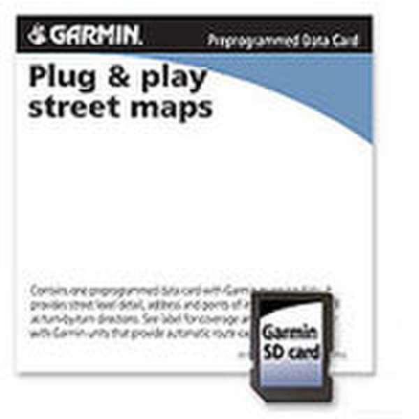 Garmin SD data card, City Navigator Europe NT UK & Ireland