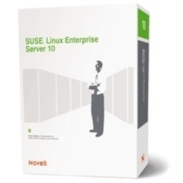 Novell SUSE Linux Enterprise Server 10 for Itanium & IBM Power Software Media Kit Strong Encryption (128+ bit), EN & DE