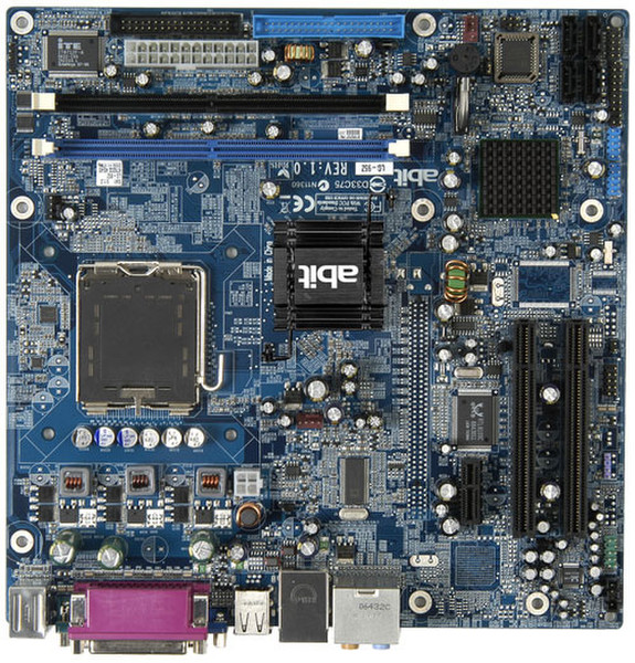 abit LGA 775 LG-95Z Motherboard Socket T (LGA 775) Микро ATX материнская плата