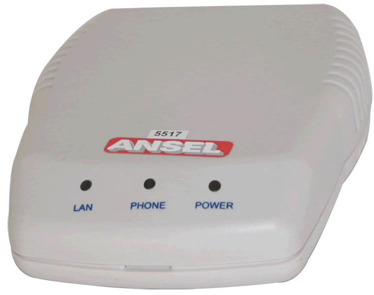Ansel 5517 VoIP телефонный адаптер