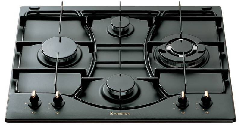 Hotpoint PH 640MST (AN) R/HA Eingebaut Gas Schwarz