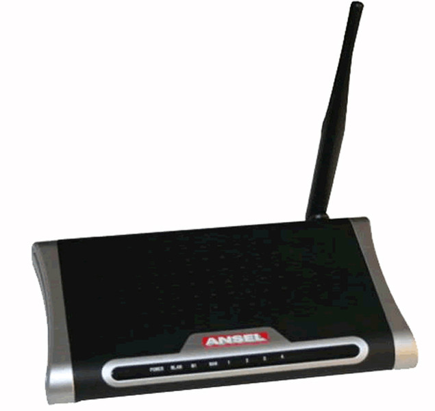 Ansel PQT120 Schnelles Ethernet Schwarz WLAN-Router