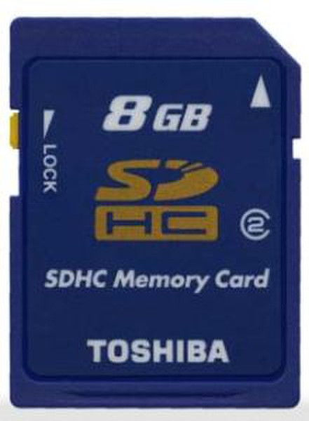Toshiba SDHC 8GB 8ГБ SDHC Class 4 карта памяти