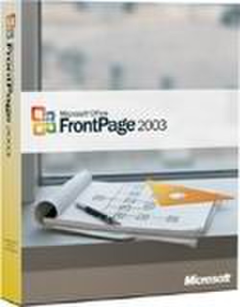 Microsoft MS FrontPage 2003 EN CD W32