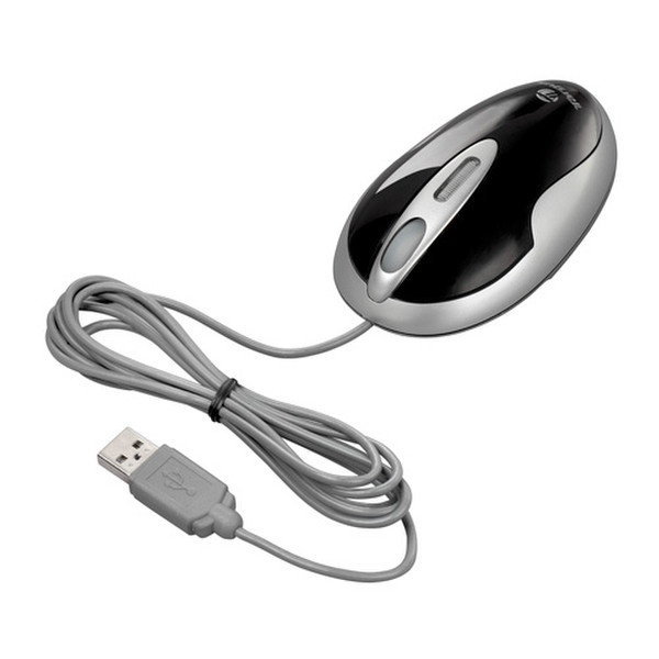 Targus Optical USB Notebook Mouse, Black/Silver USB Оптический 800dpi компьютерная мышь