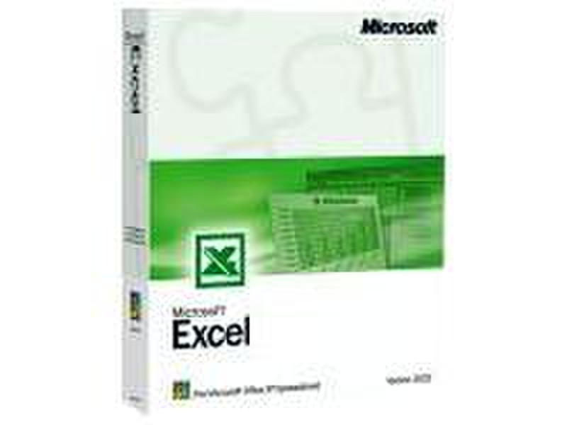 Microsoft Excel 2002 Win32 German CD