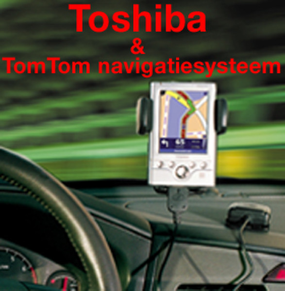 Toshiba TomTom Navigator 2.0 Benelux, GPS ontvanger en autohouder