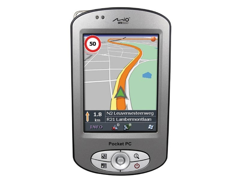 Mio P350 PDA Navigation 3.5Zoll 320 x 240Pixel 170g Handheld Mobile Computer