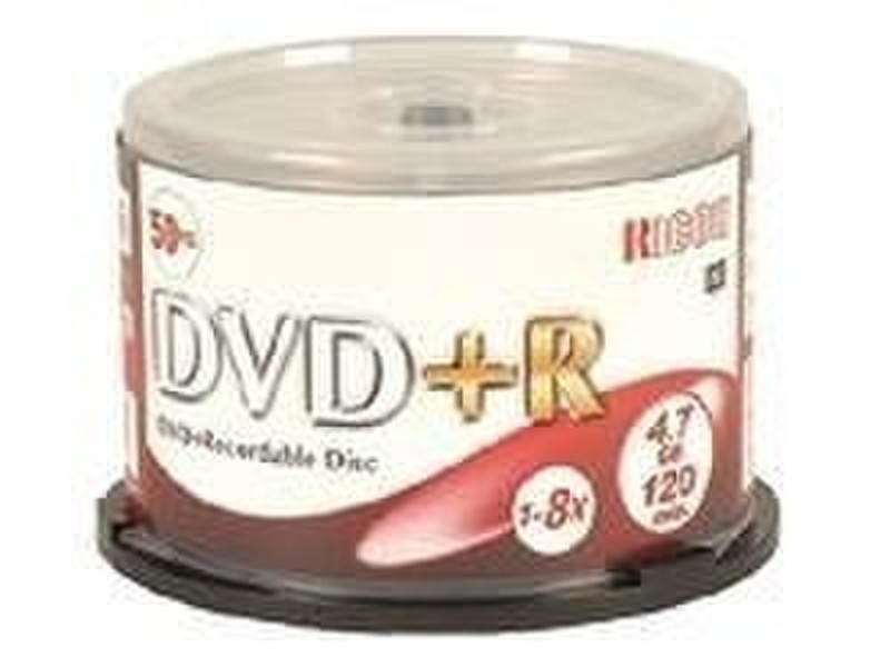 Ricoh DVD+R 4,7GB 8x Spindel (50) 4.7GB DVD+R 50Stück(e)