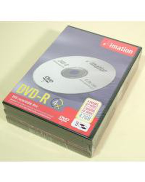 Imation DVD-R 4.7GB 4x Videobox 3pk