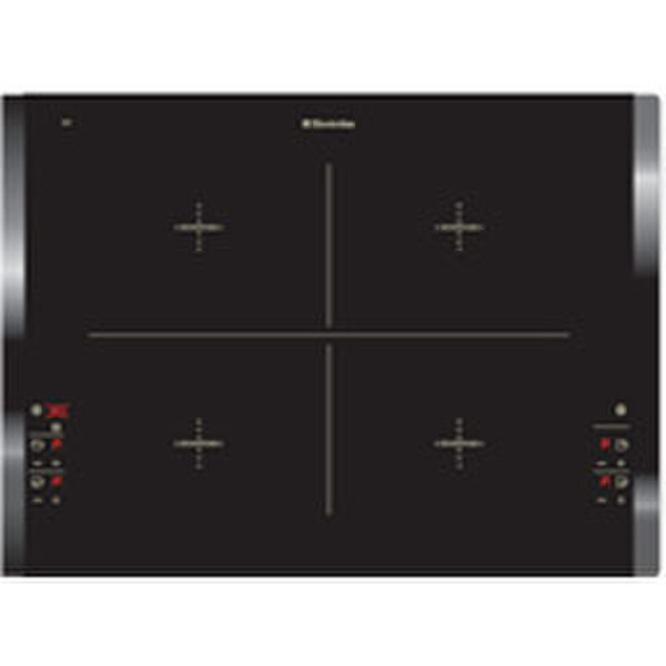 Electrolux EHD68200P built-in Electric induction Black hob