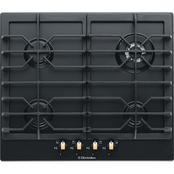 Electrolux EHG6833R Встроенный Gas hob Черный плита