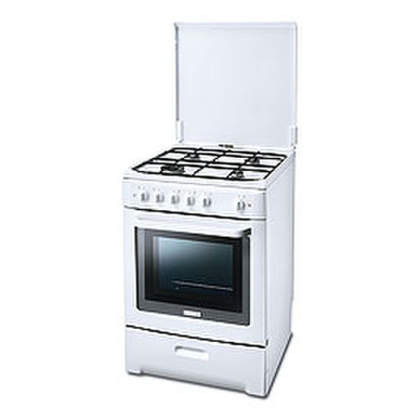 Electrolux EKG60111 Freestanding Gas hob White cooker