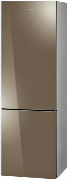 Bosch KGN36SQ30 freestanding 186L 66L A++ Brown fridge-freezer