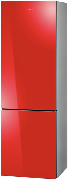 Bosch KGN36SR30 Отдельностоящий 186л 66л A++ Красный холодильник с морозильной камерой