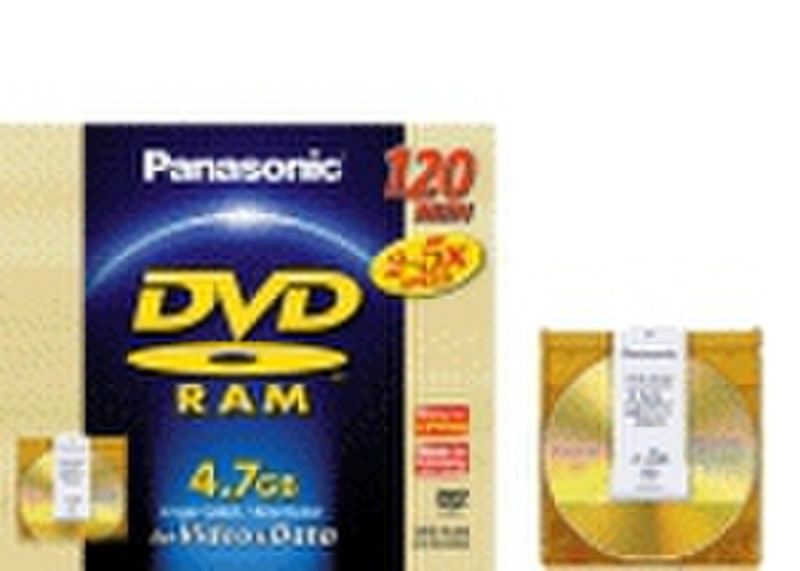 Panasonic LM-AB120ME 4.7GB DVD-RAM