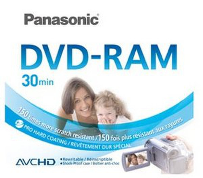 Panasonic LM-AF30E3 1.4GB DVD-RAM 3pc(s) blank DVD