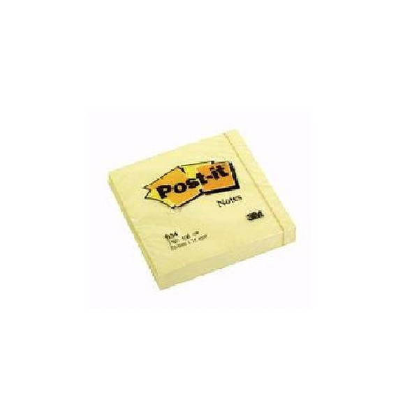 Post-It Notes Yellow, 76x76 mm (Pack 12) Yellow 100pc(s) self-adhesive label
