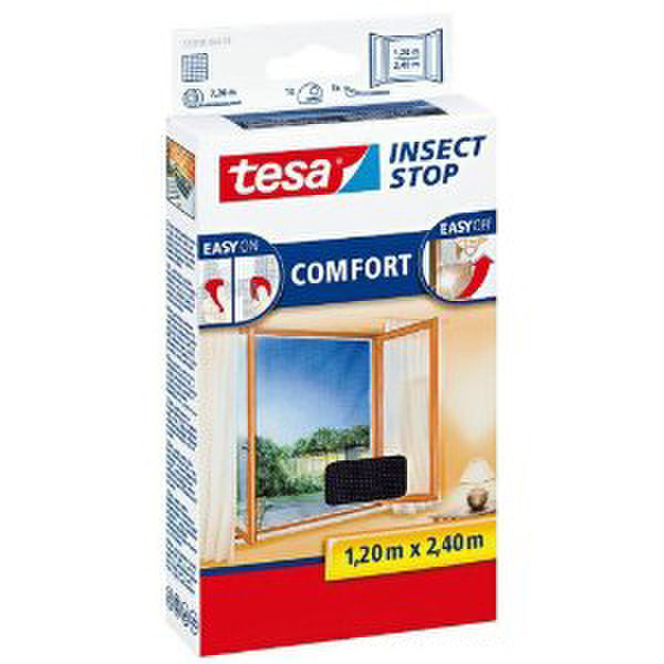 TESA Insect Stop Comfort Silver mosquito net
