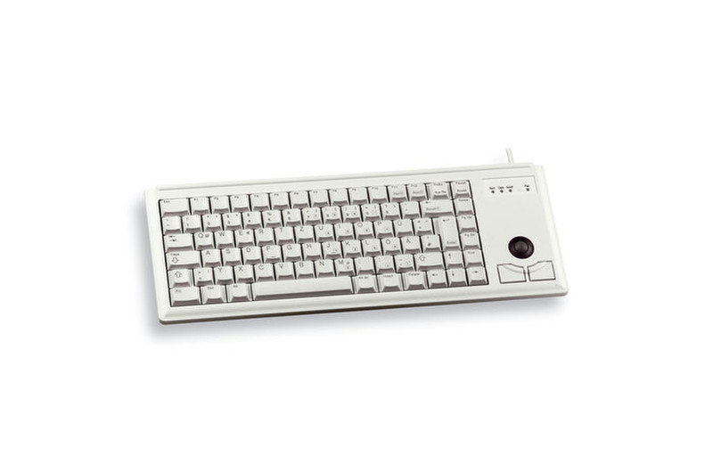 Cherry G84-4400 PS/2 AZERTY Französisch Grau Tastatur