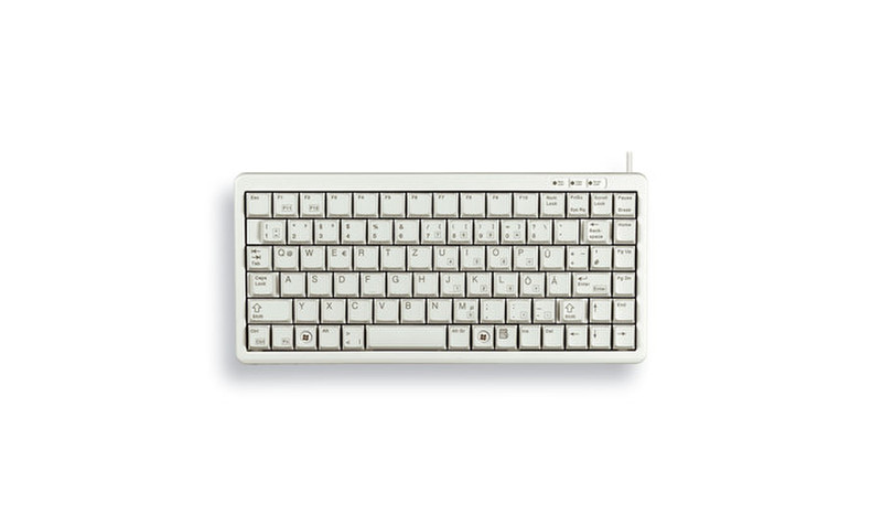 Cherry G84-4100 USB + PS/2 QWERTY US Englisch Grau Tastatur