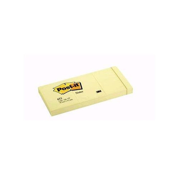 Post-It 653GE Rectangle Yellow self-adhesive note paper