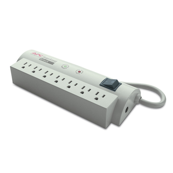 APC NET7 SurgeArrest Network 7AC outlet(s) 120V Beige surge protector