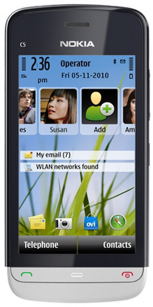 Nokia C5-03 Schwarz, Grau