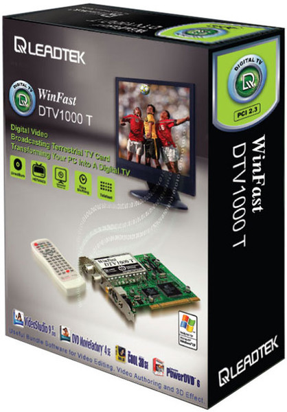 Leadtek WinFast DV2000 PCI Внутренний Аналоговый PCI
