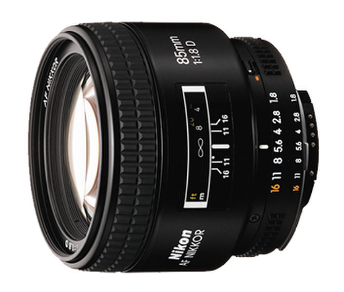 Nikon AF NIKKOR 85mm f/1.8D SLR Telephoto lens Black