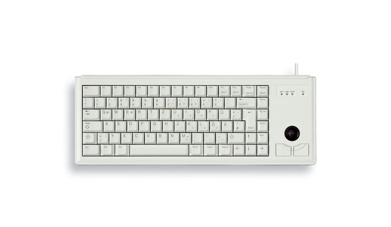 Cherry G84-4400 PS/2 QWERTZ Немецкий Серый клавиатура