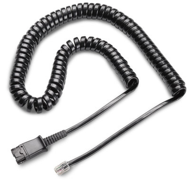 Plantronics Headset Replacement Cable 3.048m Schwarz Telefonkabel