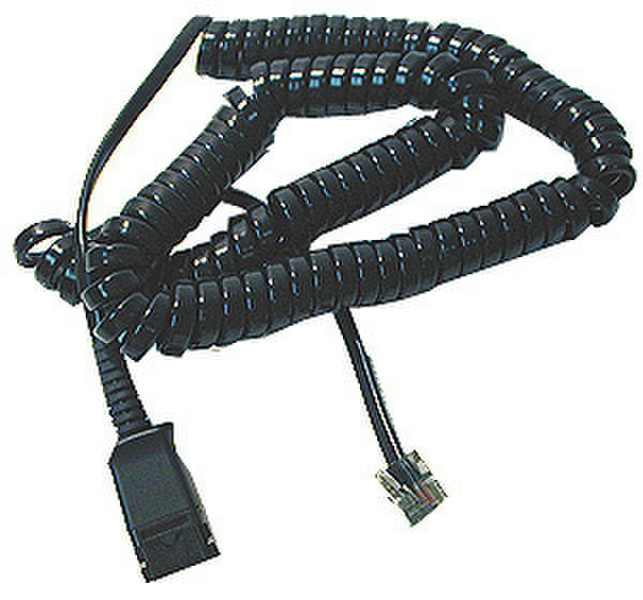 Plantronics 27190-01 Black telephony cable