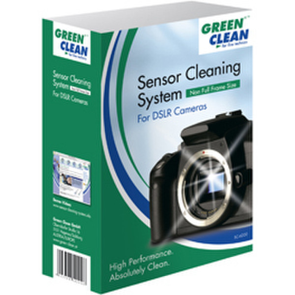 Green Clean Sensor Cleaning Kit Lenses/Glass Equipment cleansing wet & dry cloths 400ml