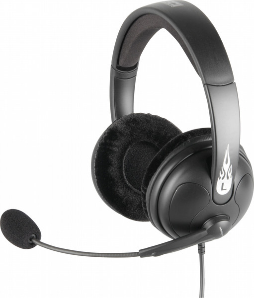 Sharkoon Rush 2x 3.5 mm Binaural Head-band Black headset