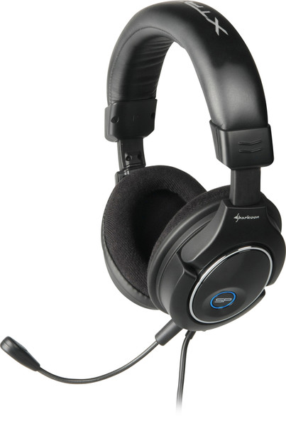 Sharkoon X Tatic SP 3,5 mm Binaural Kopfband Schwarz Headset