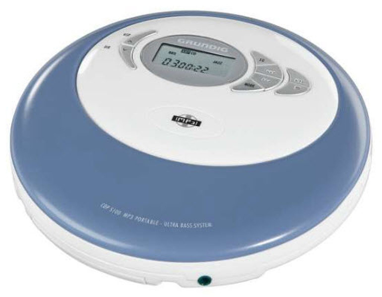Grundig CDP 5100 SPCD Personal CD player Синий, Белый