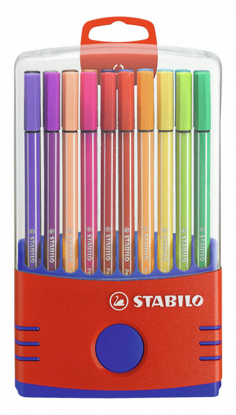 Stabilo ColorParade Pen 68 Средний Разноцветный фломастер