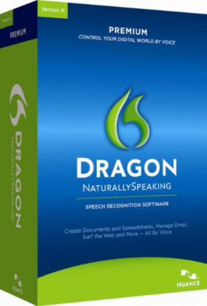 Nuance Dragon NaturallySpeaking 11 Premium Upgrade