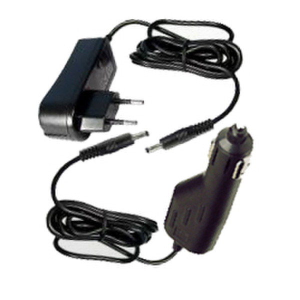 Keomo Home & Car charger 4mm plug Auto Black mobile device charger