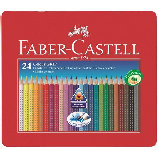 Faber-Castell Colour GRIP Мульти 24шт цветной карандаш