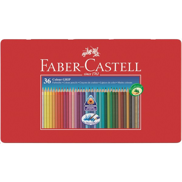 Faber-Castell Farbstift Colour GRIP Buntstift