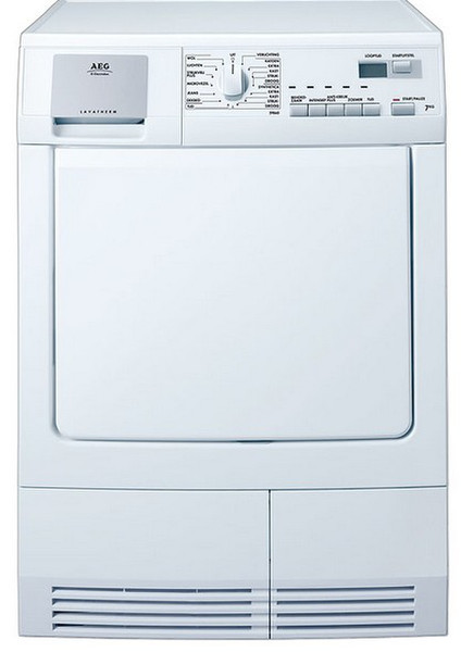 AEG LAVATHERM 59860 freestanding Front-load 7kg A White tumble dryer