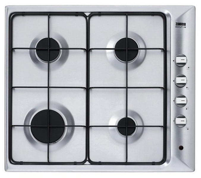 Zanussi ZGL60TX built-in Gas Stainless steel hob