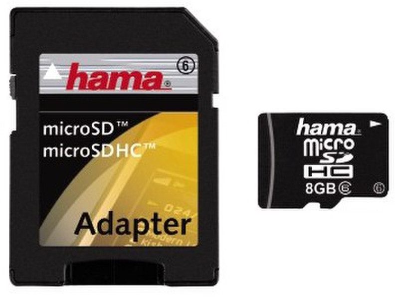 Hama microSDHC 8GB 8GB MicroSDHC Speicherkarte