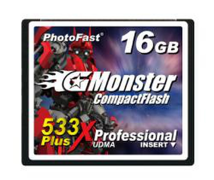 Photofast G-Monster 533X Plus 16GB 16GB Kompaktflash Speicherkarte