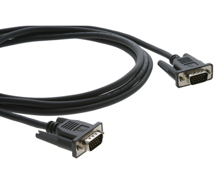 Kramer Electronics 15-pin HD Micro Cable 7.6m VGA (D-Sub) VGA (D-Sub) Black VGA cable