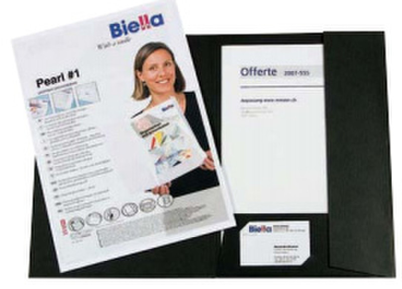 Biella 186 401.01 Бумага Белый папка