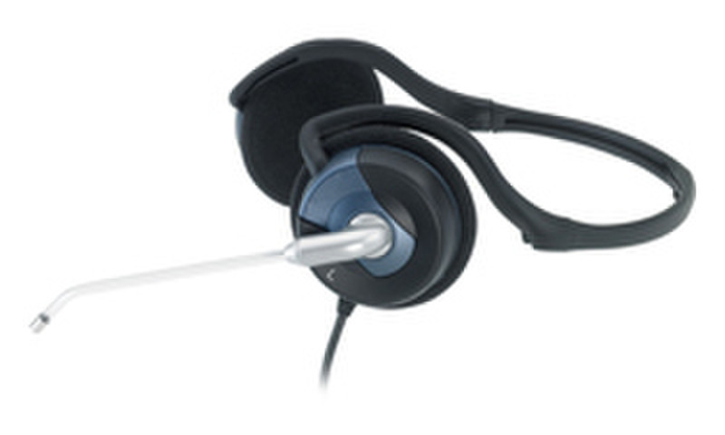 Genius HS-300N 2x 3.5 mm Binaural Head-band Black,Blue headset