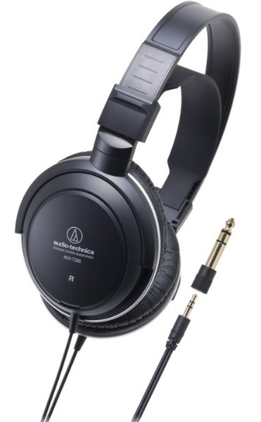 Audio-Technica ATH-T200 3.5 mm Binaural Head-band Black headset